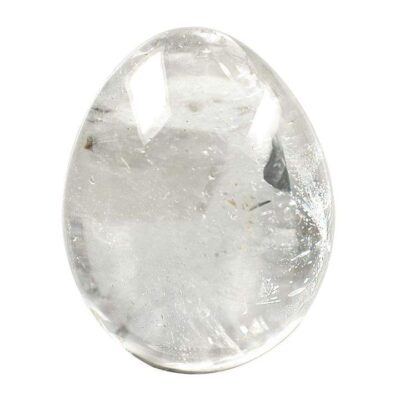 Yoni muna – mäekristall (M), ca. 30x40mm (2941)