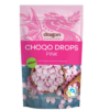 roosa šokolaadi nööbid (Pink drops), ÖKO, 200g (3089)