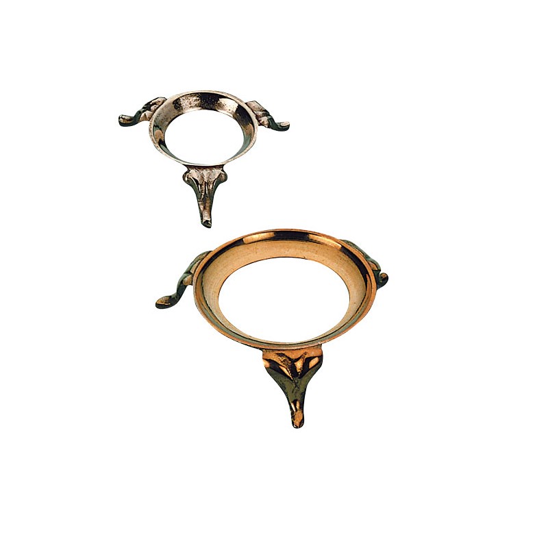 Alus kuulile, kolmjalg, messingist, suur (1452)