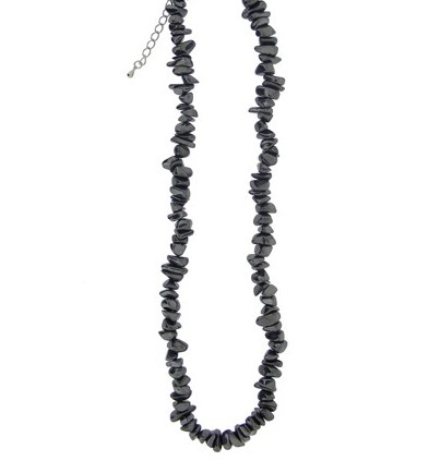 Kaelakee - Hematiit tsipsid, ca. 44-48 cm (2360)