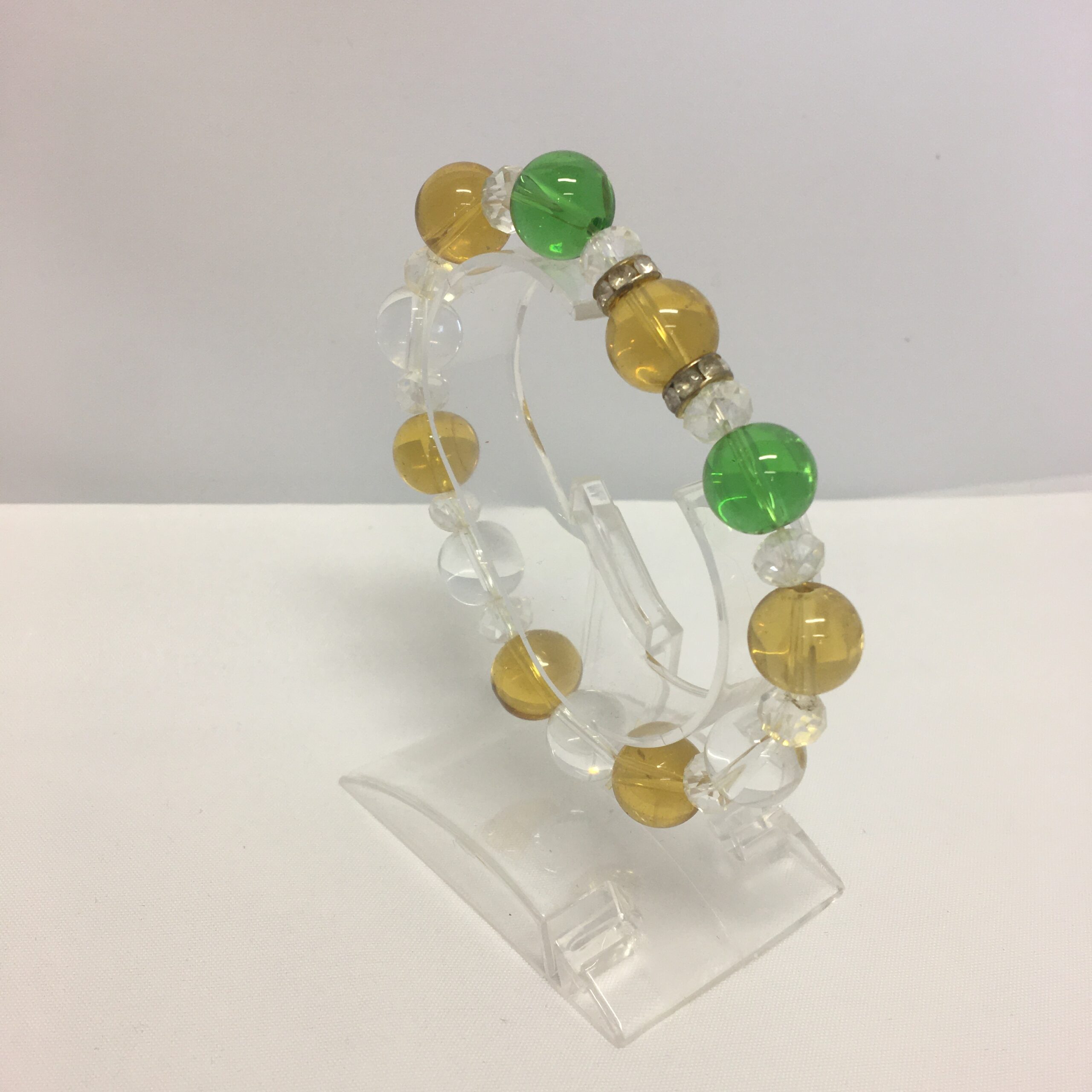 Käevõru mäekristall+meekaltsiit+ilupärlid (1376)