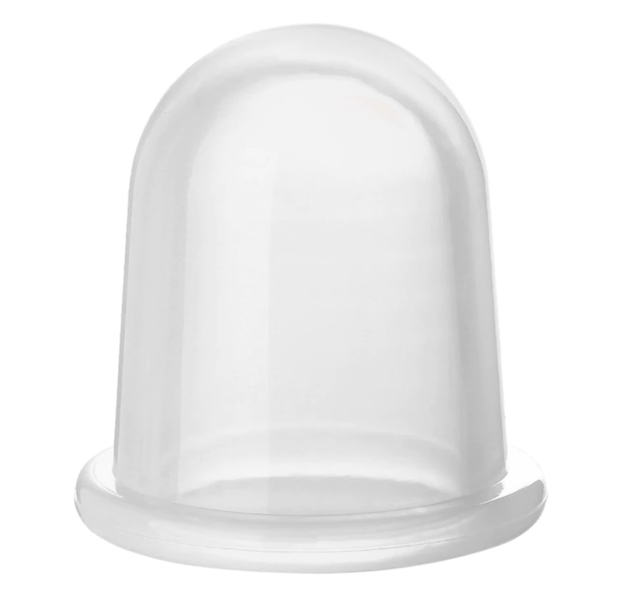 Kehakupp suur läbipaistev - 7x7,5cm (419)