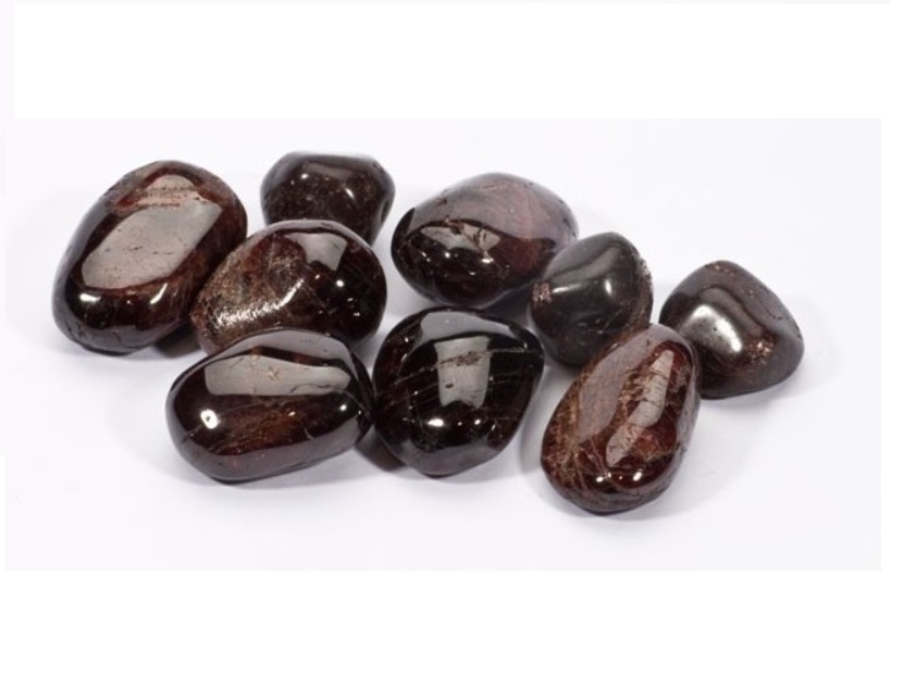 Lihvitud granaat punane, Brasiilia 1tk(2745)