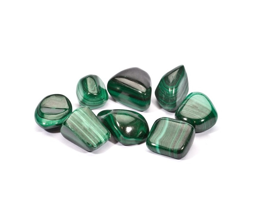 Malakiitti kiillotettu 1tk (1400)