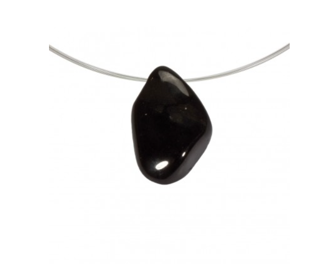 Lihvitud turmaliinkvarts, auguga, Brasiilia (1487)