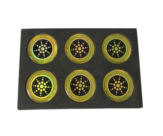 Mobiili kleebis kuldne, karbis 6tk (1673)