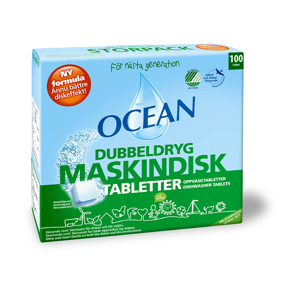 Nõudepesumasina tabletid 100tk (3004)