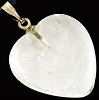 Ripats - süda Mäekristall, 30x30mm (1536)