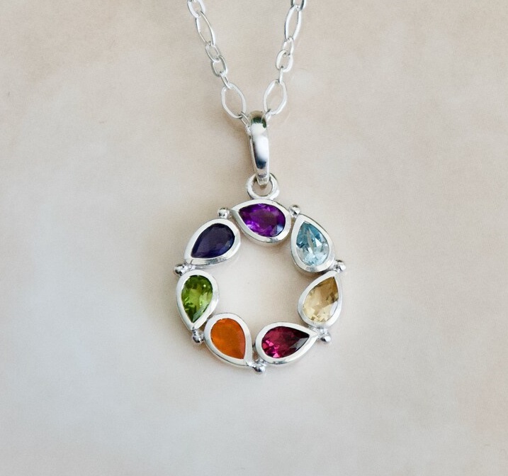 Ripats - tšakra ring, hõbe 925 (3053)