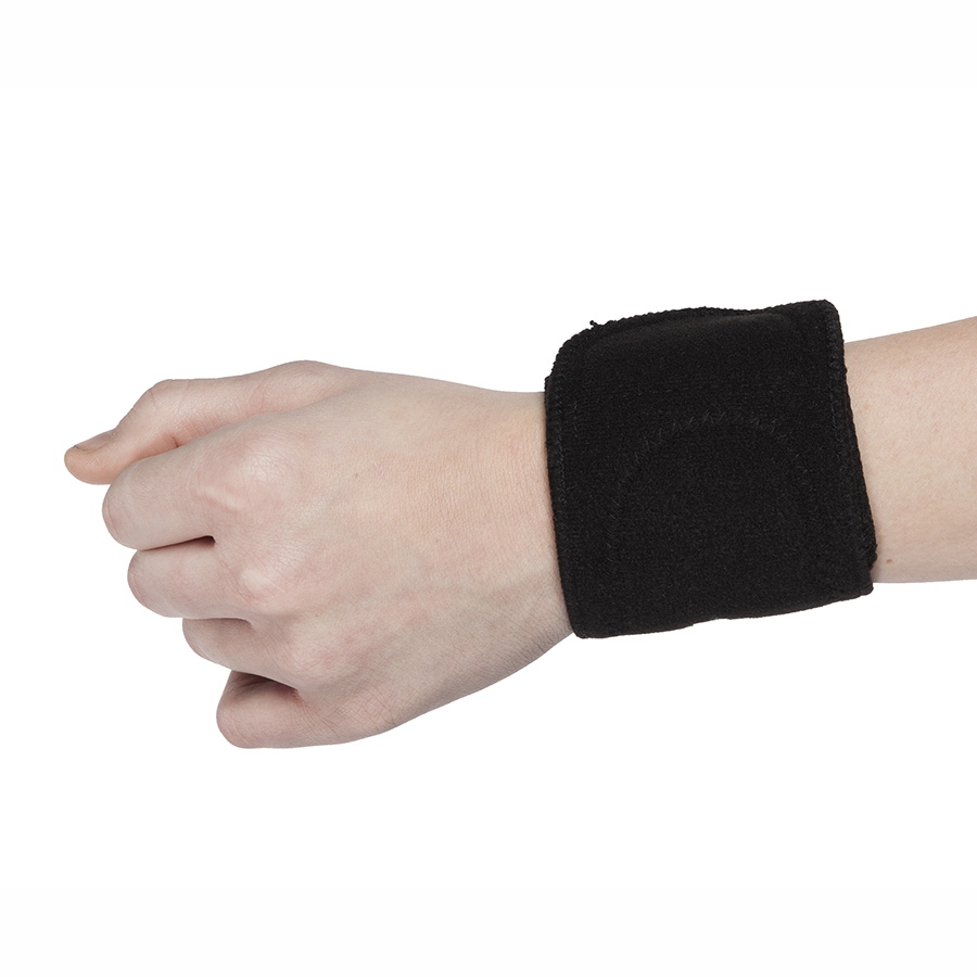 Turmaliini ja magnetiga soojendavad randmesidemed 2tk (mustad)