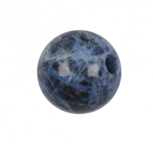 Ümar sodaliit (auguga) ca.18-20mm (1411)