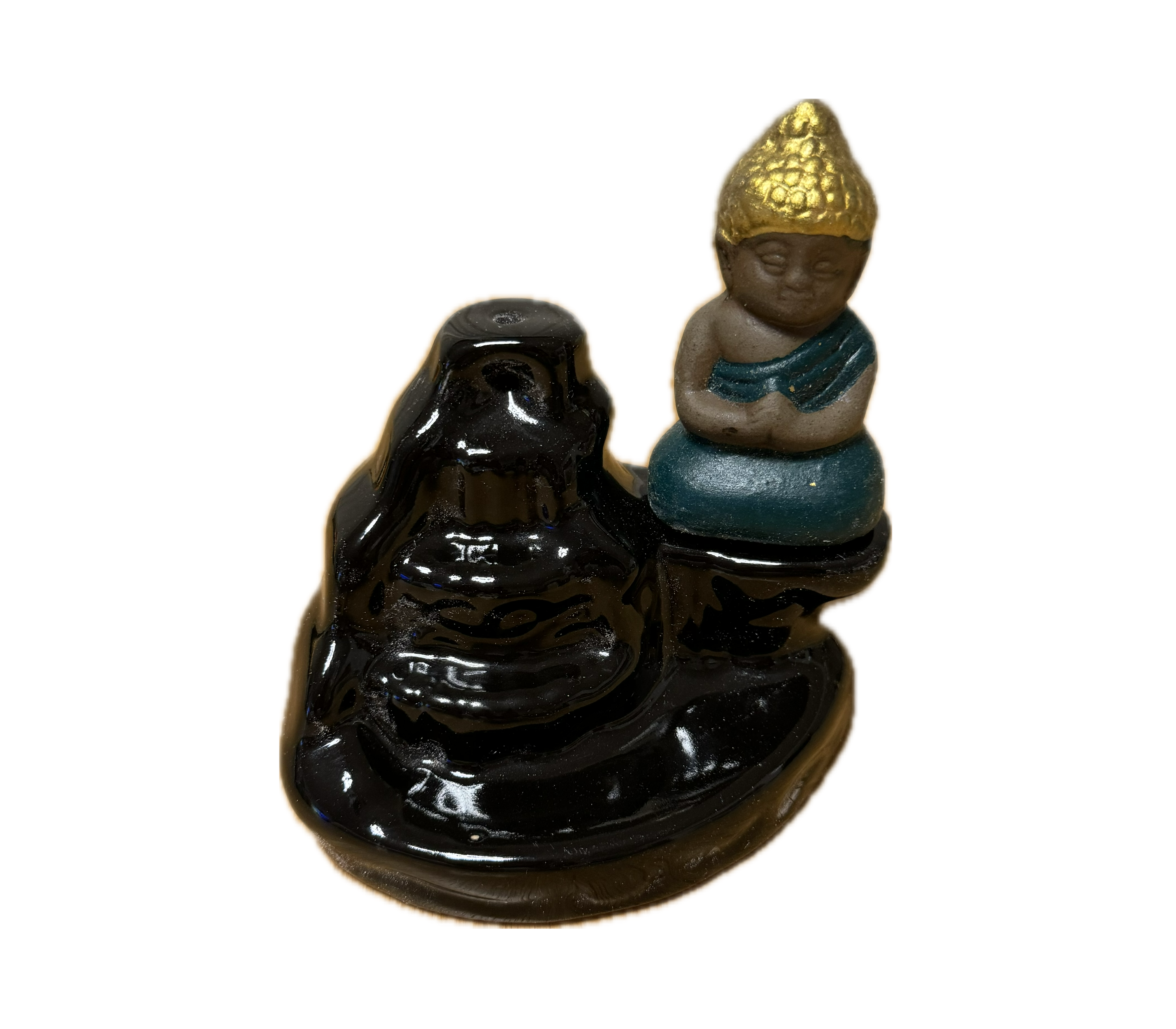 Viirukialus langeva suitsuga viirukitele - Kosk & Buddha (3229)